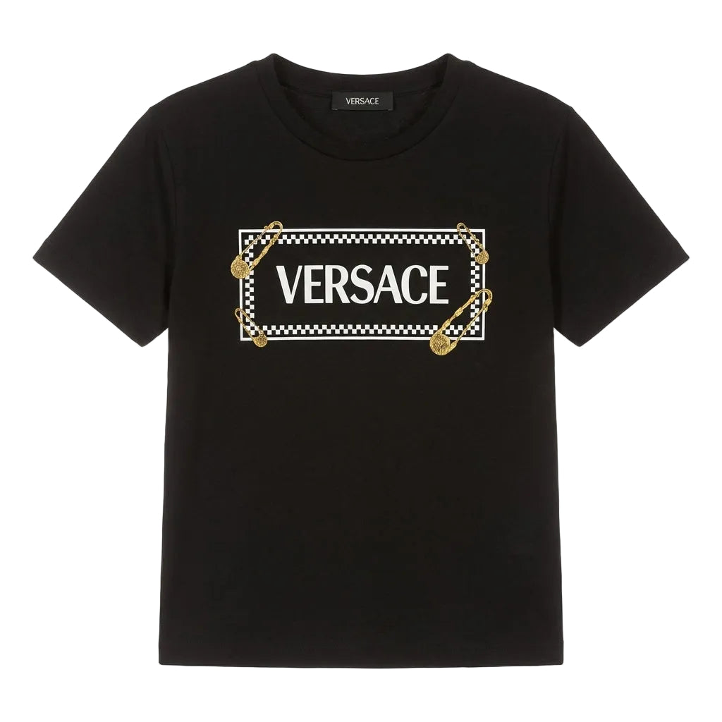 Versace kids T-shirt featuring logo design available at Lestyle Boutique Melbourne