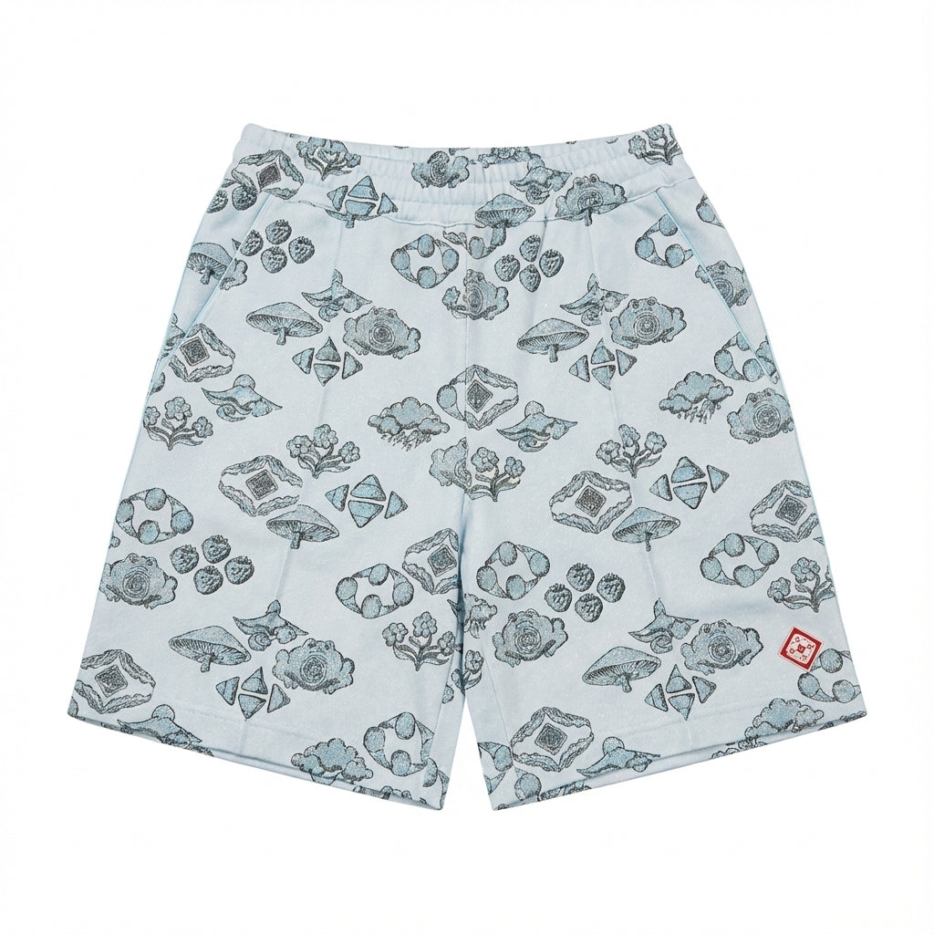 Casablanca shorts featuring a playful ocean-themed pattern available at Lestyle Boutique Melbourne