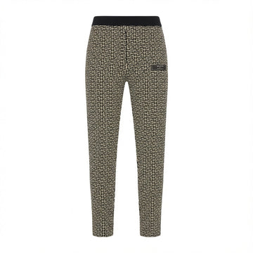 Balmain leggings featuring a geometric pattern available at Lestyle Boutique Melbourne