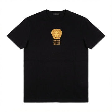 Versace men's T-shirt featuring Medusa head logo available at Lestyle Boutique Melbourne