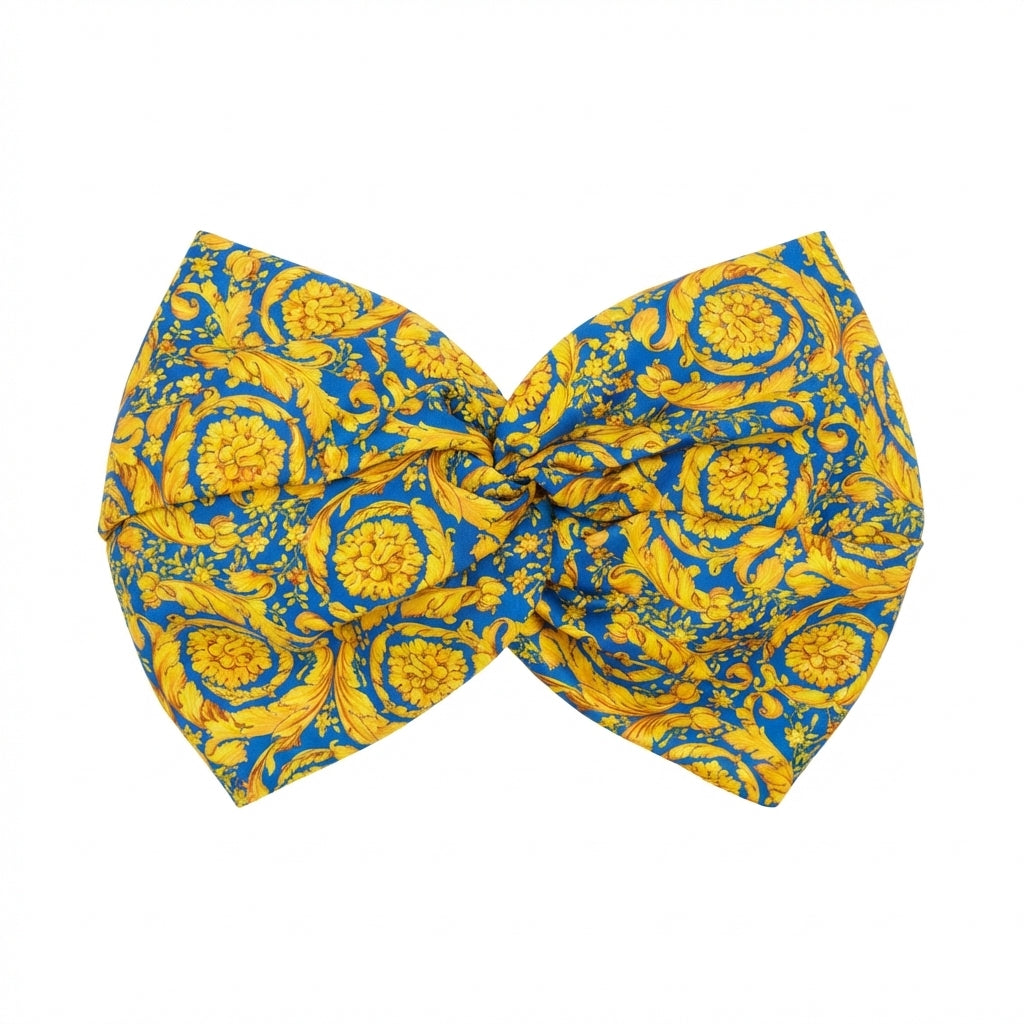 Versace headband featuring a luxurious baroque pattern available at Lestyle Boutique Melbourne