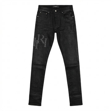AMIRI jeans featuring black wax finish available at Lestyle Boutique Melbourne