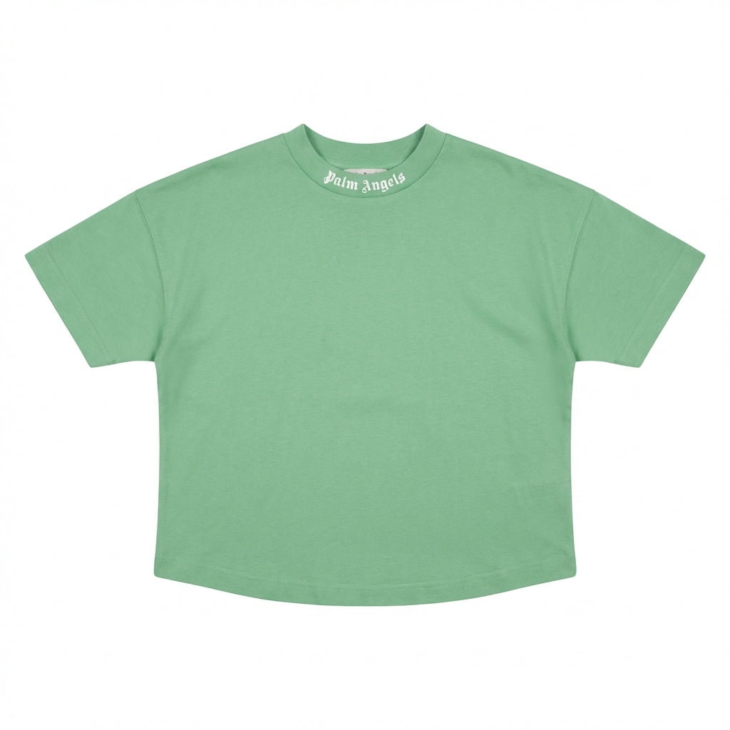 Palm Angels overlogo T-shirt boy featuring overlogo design available at Lestyle Boutique Melbourne