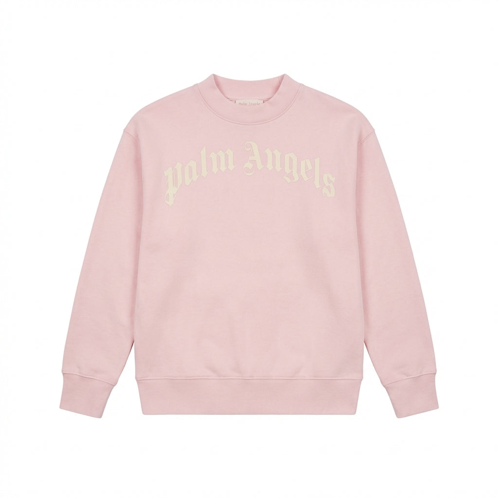 Palm Angels girl sweatshirt featuring subtle logo available at Lestyle Boutique Melbourne
