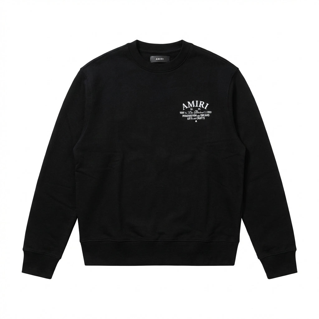 Amiri sweatshirt featuring logo print available at Lestyle Boutique Melbourne