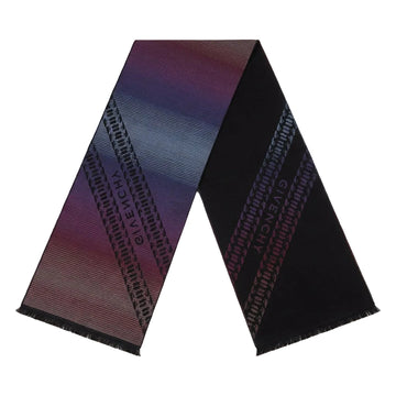Givenchy scarf featuring gradient design and logo pattern available at Lestyle Boutique Melbourne