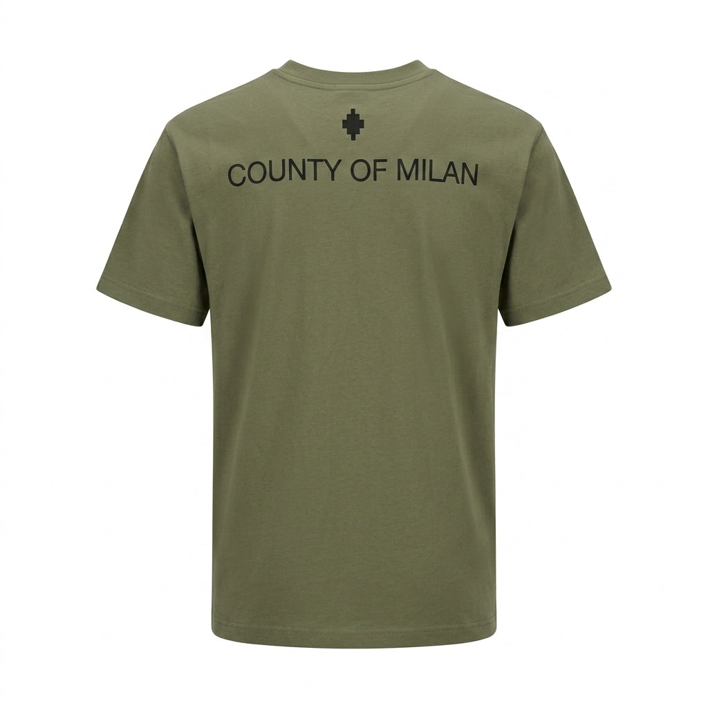 Marcelo Burlon T-shirt featuring County of Milan available at Lestyle Boutique Melbourne