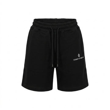 MARCELO BURLON sweatshorts featuring County of Milan logo available at Lestyle Boutique Melbourne