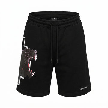 Marcelo Burlon sweatshorts featuring a graphic design available at Lestyle Boutique Melbourne