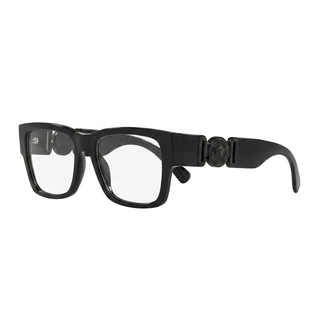 Versace optical glasses featuring black metal available at Lestyle Boutique Melbourne