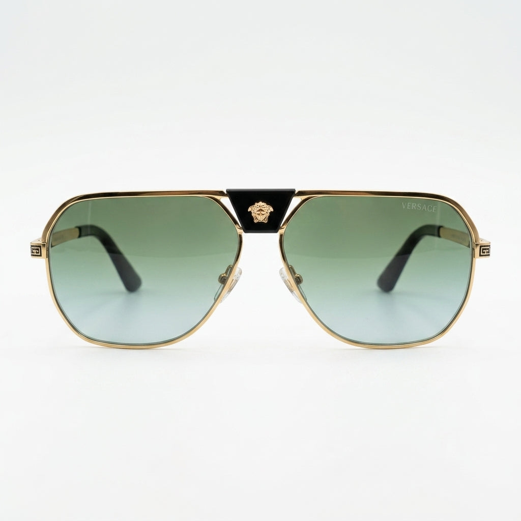 Versace sunglasses featuring green lenses available at Lestyle Boutique Melbourne