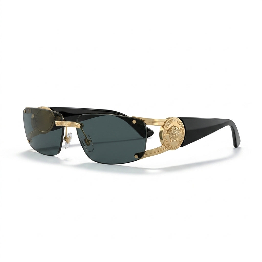 Versace sunglasses featuring black lenses available at Lestyle Boutique Melbourne