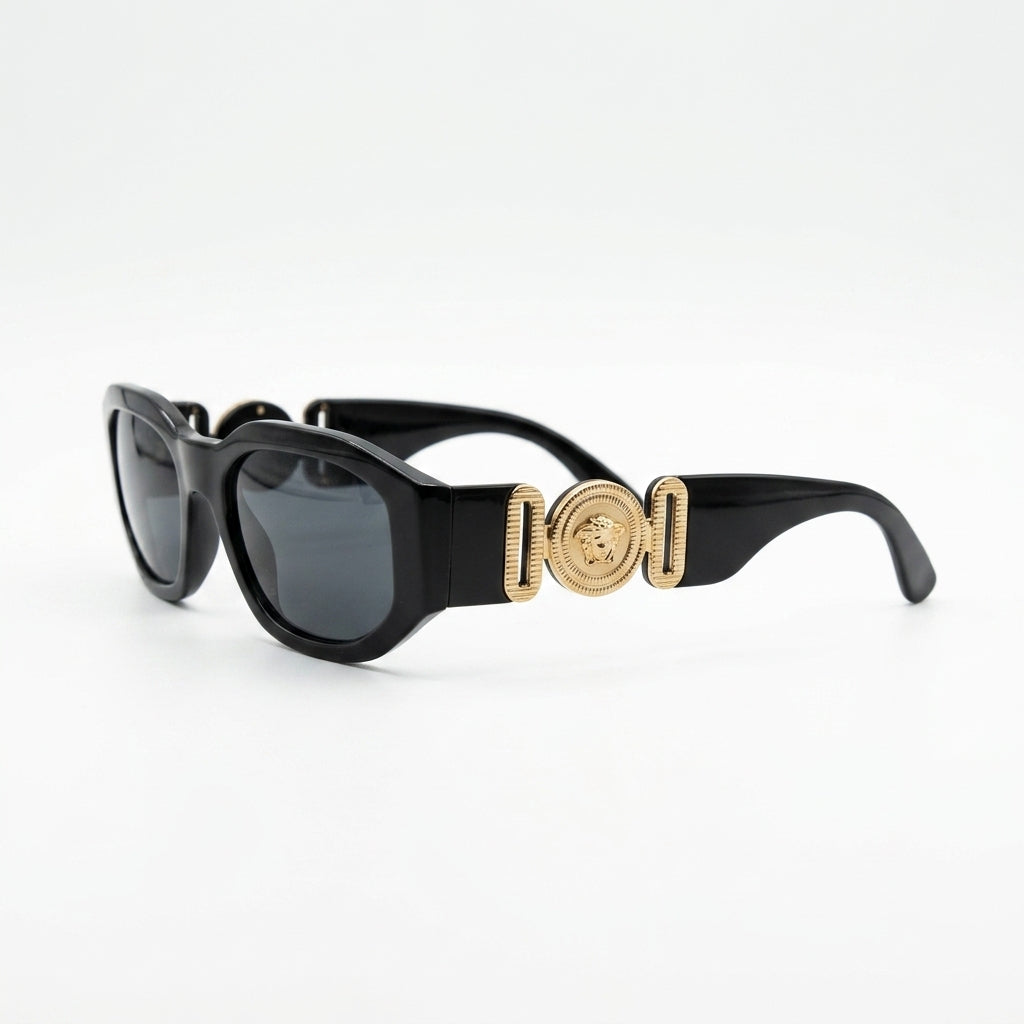 Versace sunglasses featuring black frames available at Lestyle Boutique Melbourne