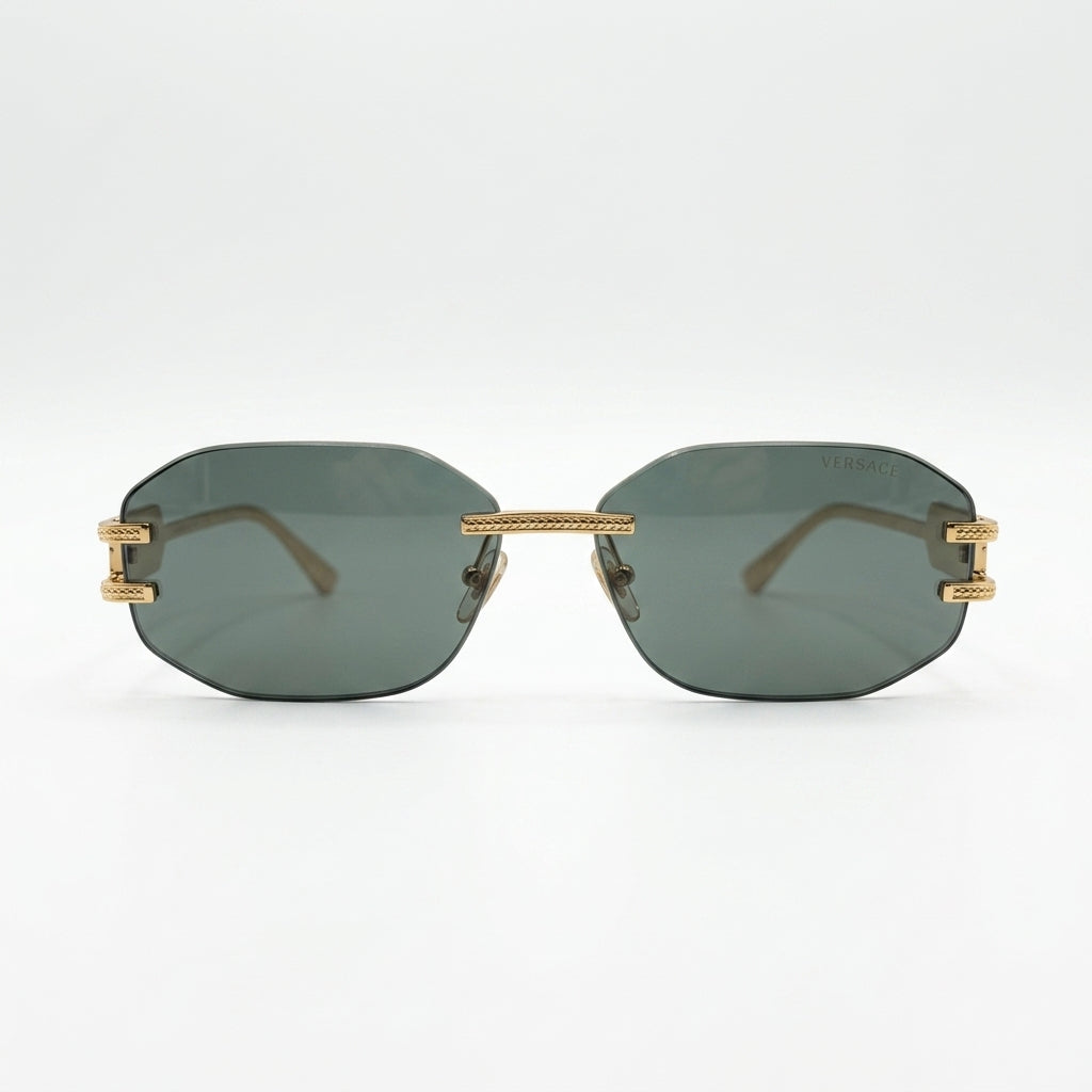 Versace sunglasses with black lenses available at Lestyle Boutique Melbourne