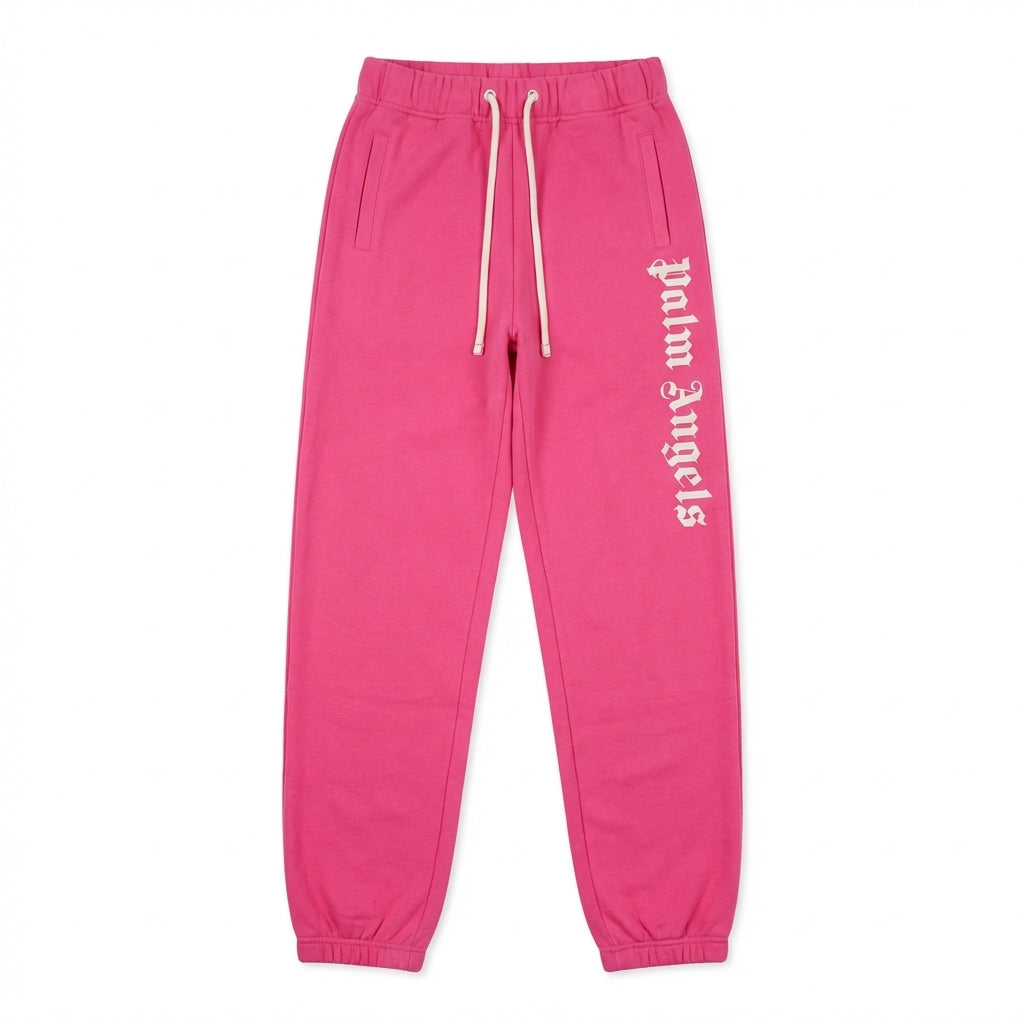 PALM ANGELS pants featuring bold branding available at Lestyle Boutique Melbourne