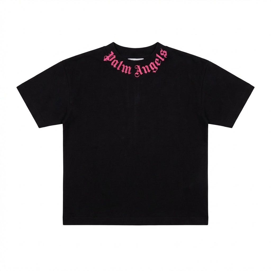 Palm Angels T-shirt featuring logo at neckline available at Lestyle Boutique Melbourne