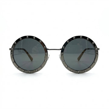 Valentino sunglasses featuring black frame with stud embellishments available at Lestyle Boutique Melbourne