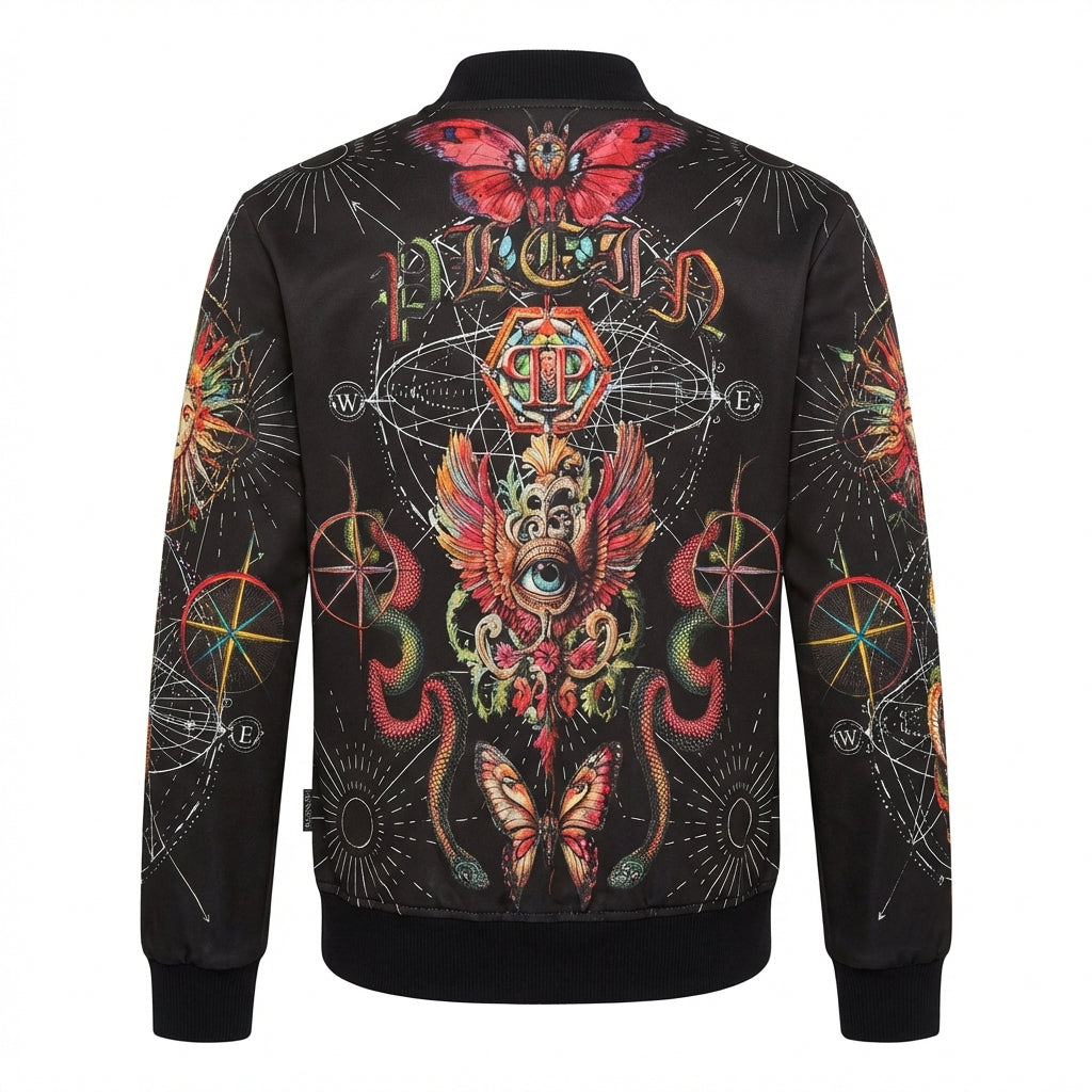 Philipp Plein Junior sweatshirt featuring gothic skull design available at Lestyle Boutique Melbourne