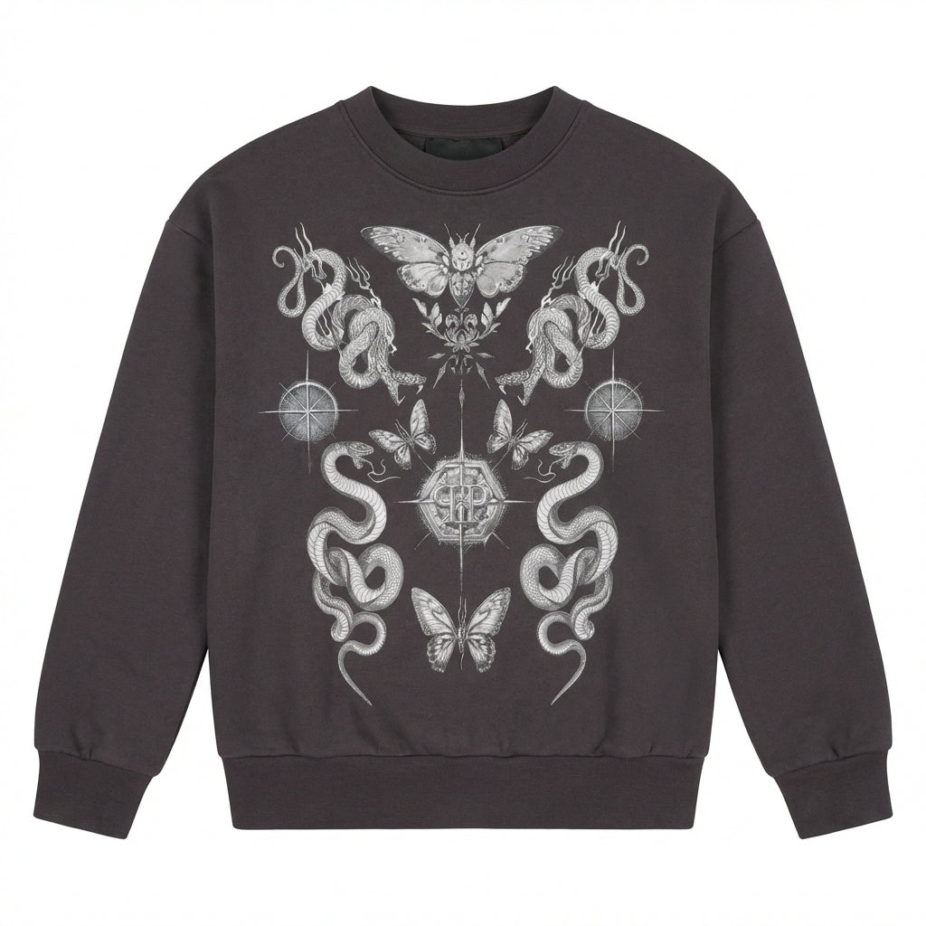 Philipp Plein junior sweatshirt girl featuring a detailed print design available at Lestyle Boutique Melbourne