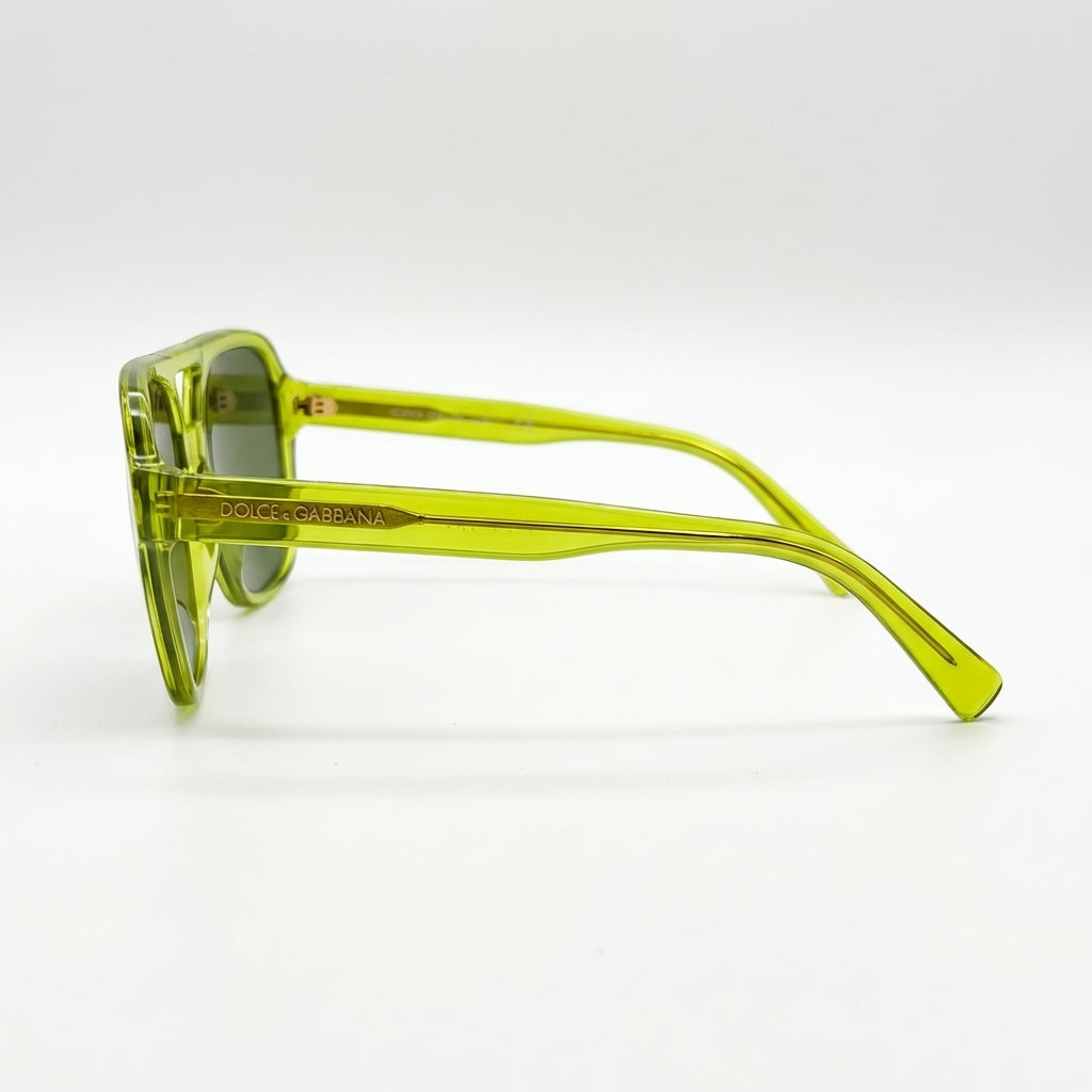 Dolce & Gabbana Kids sunglasses featuring vibrant yellow frames available at Lestyle Boutique Melbourne