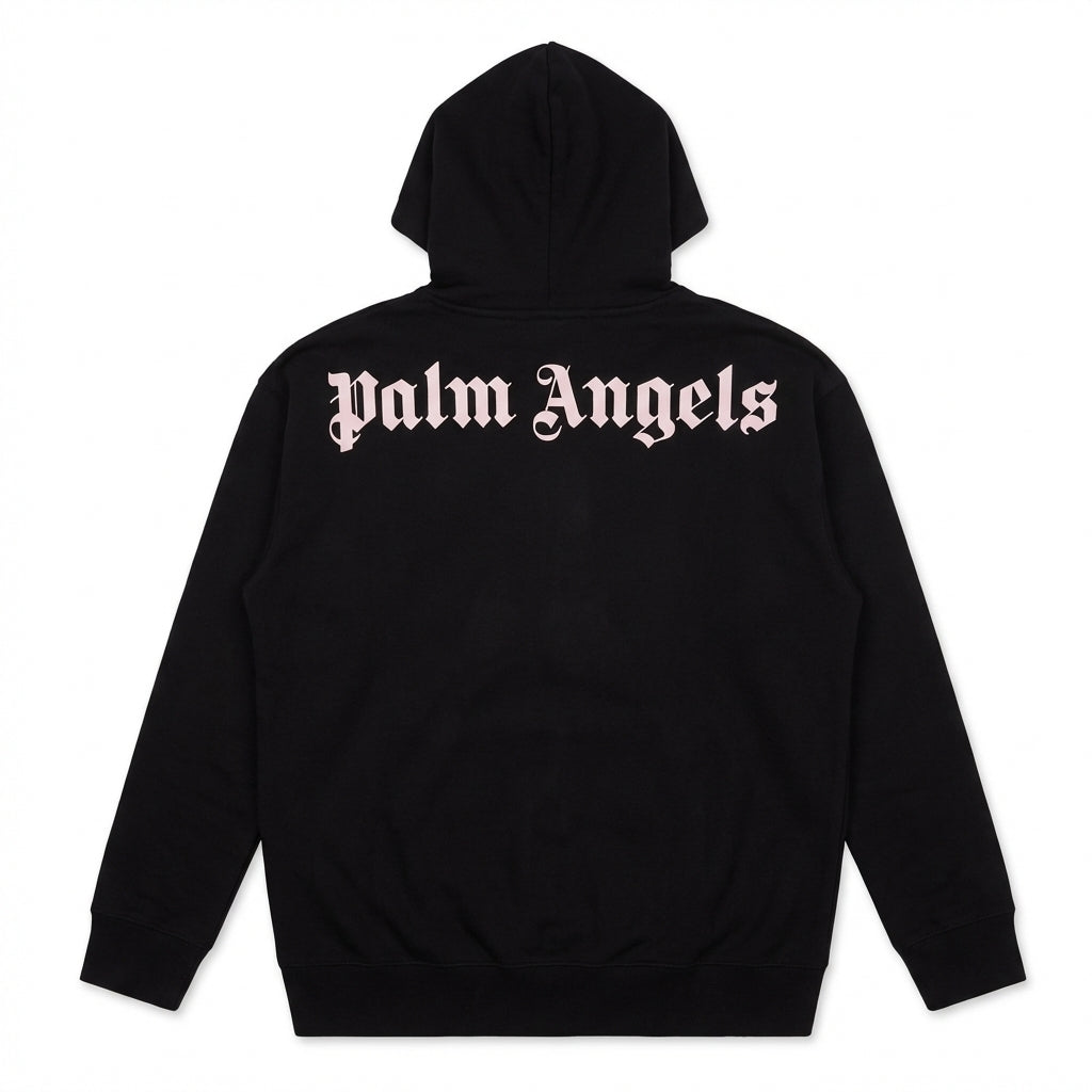 Palm Angels hoodie featuring over logo and over fit available at Lestyle Boutique Melbourne