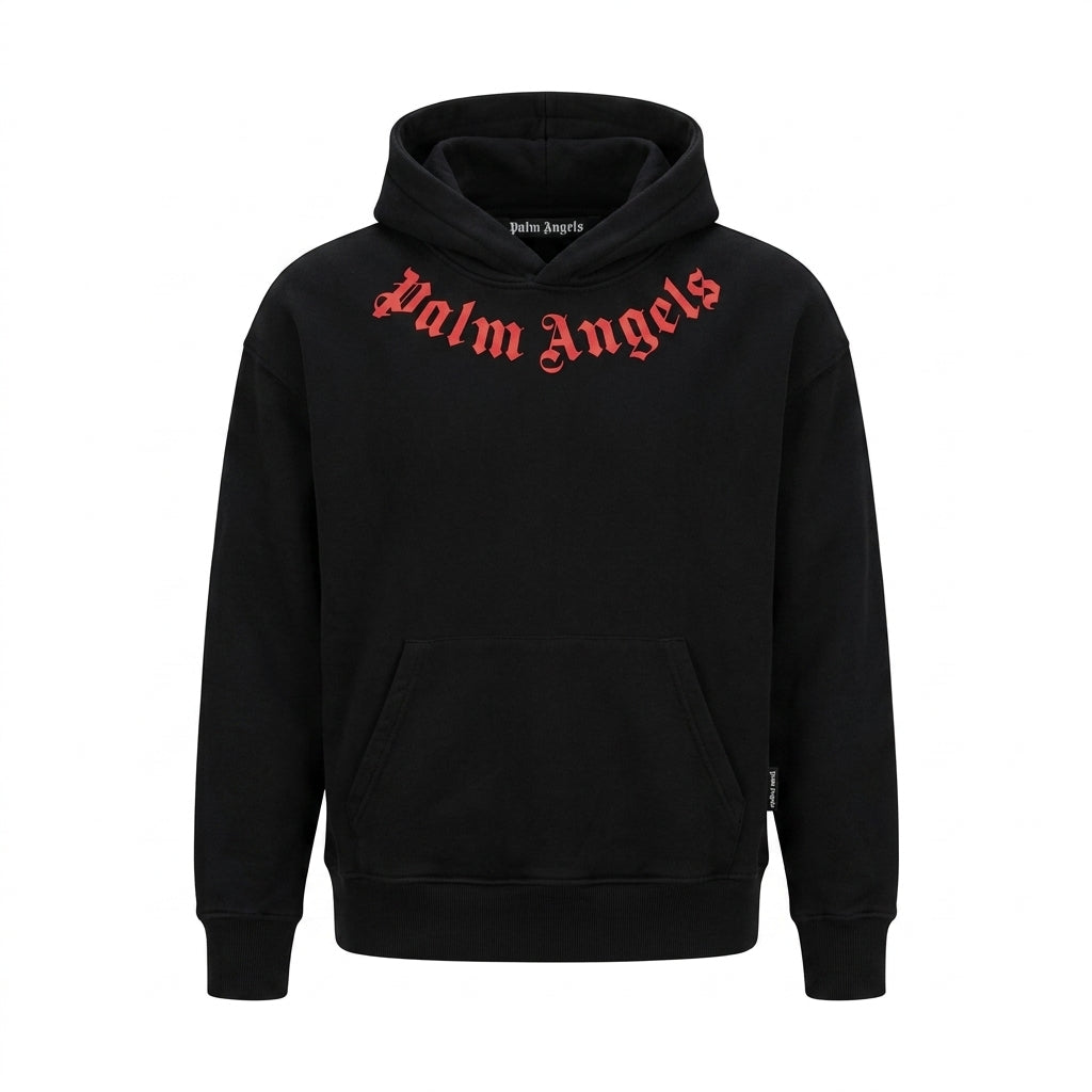 Palm Angels hoodie featuring logo available at Lestyle Boutique Melbourne