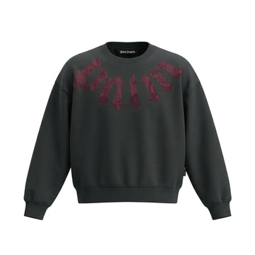 Palm Angels sweatshirt featuring red paint effect design available at Lestyle Boutique Melbourne