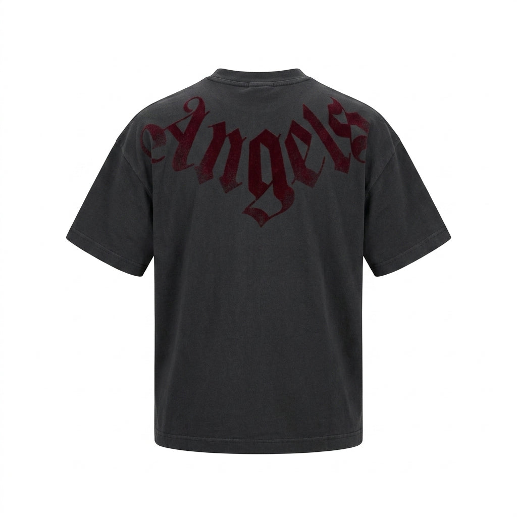 Palm Angels t-shirt featuring red design available at Lestyle Boutique Melbourne