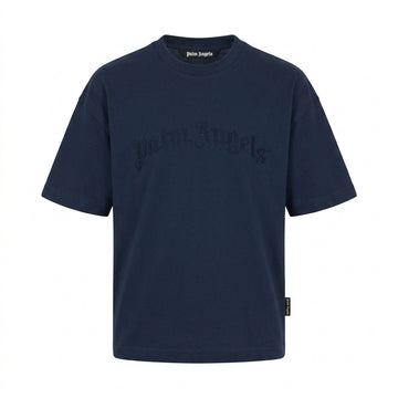 Palm Angels T-shirt featuring embossed logo available at Lestyle Boutique Melbourne