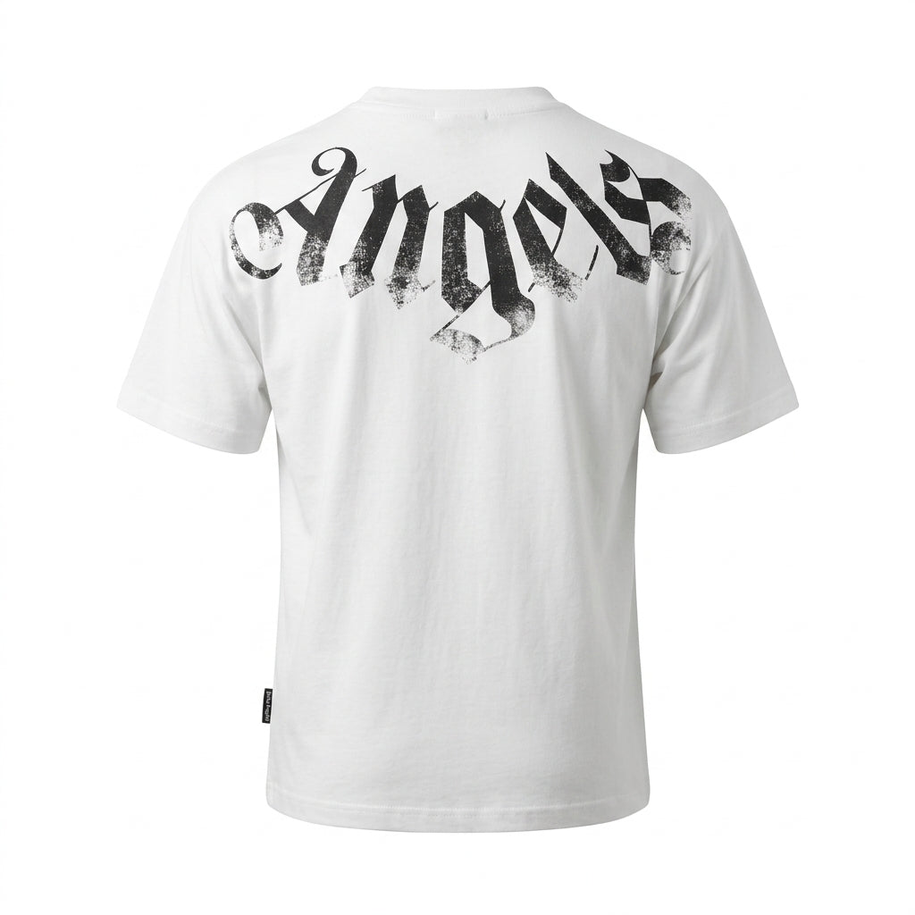 Palm Angels T-shirt featuring bold graphic print available at Lestyle Boutique Melbourne