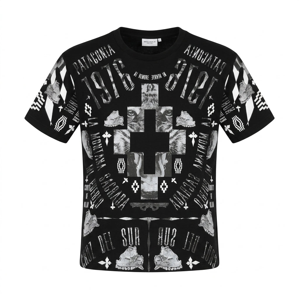 Marcelo Burlon T-shirt featuring a bold graphic design available at Lestyle Boutique Melbourne