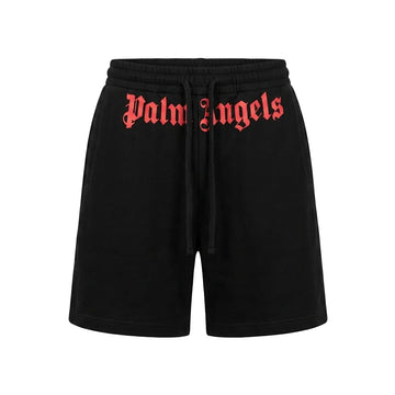 Palm Angels shorts featuring bold logo available at Lestyle Boutique Melbourne