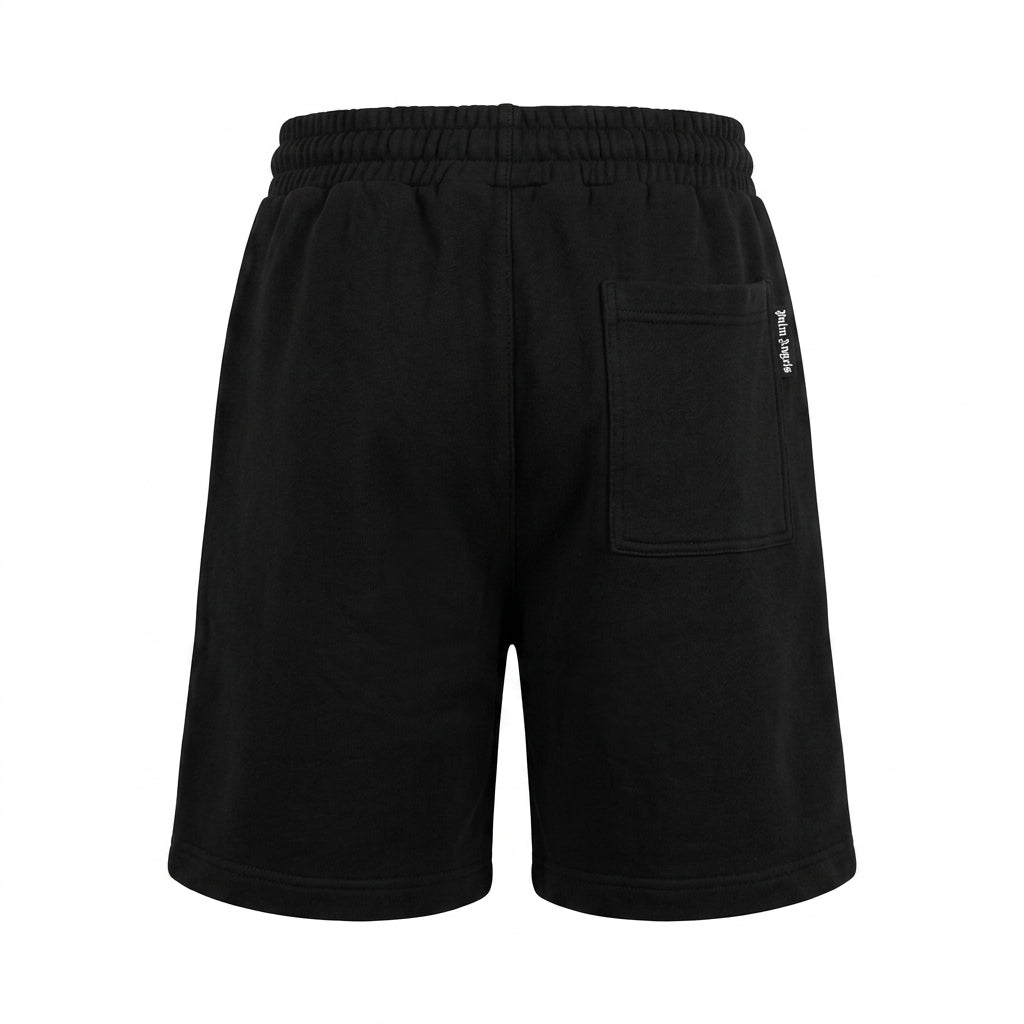 Palm Angels shorts featuring bold logo available at Lestyle Boutique Melbourne