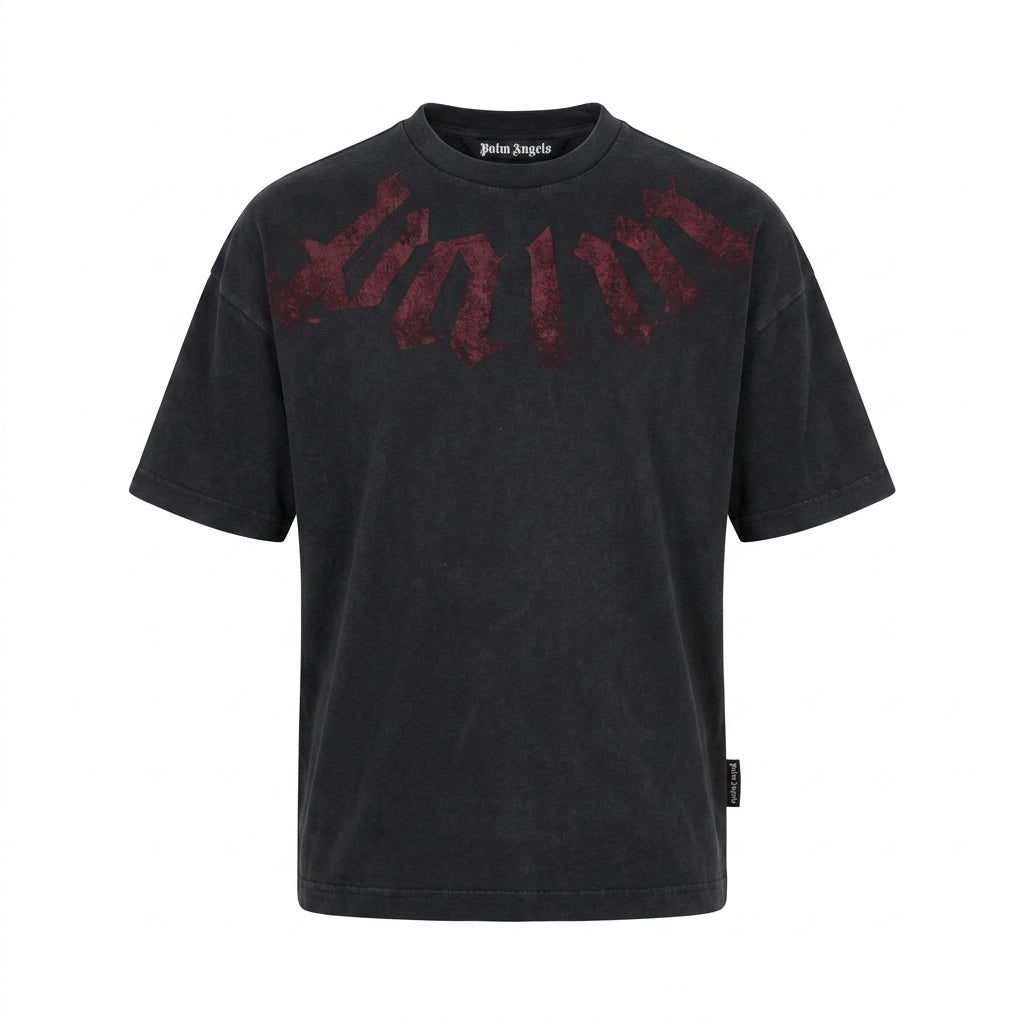Palm Angels t-shirt featuring red design available at Lestyle Boutique Melbourne