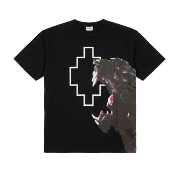 MARCELO BURLON T-shirt featuring a roaring animal graphic available at Lestyle Boutique Melbourne