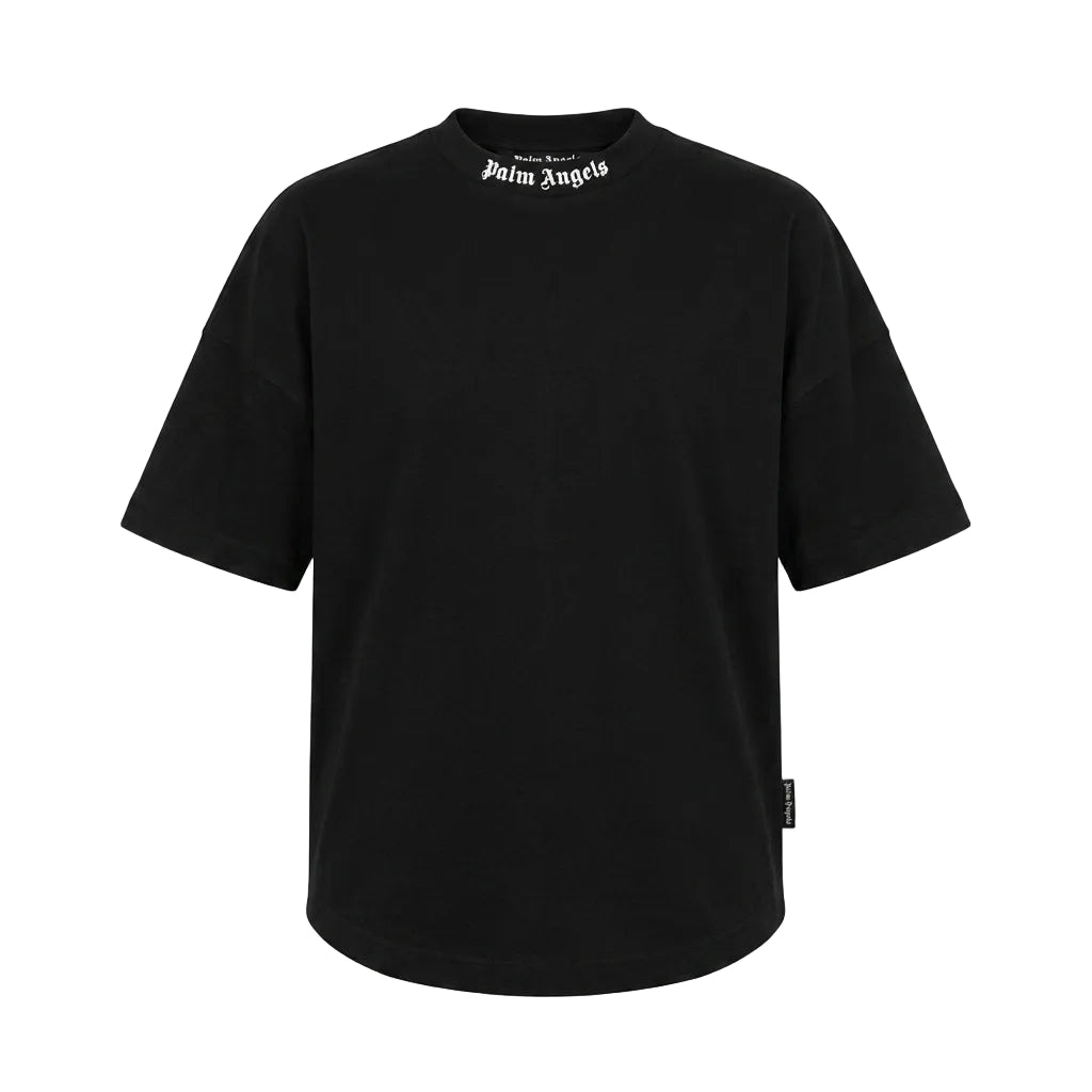 Palm Angels T-Shirt featuring classic branding, available at Lestyle Boutique Melbourne