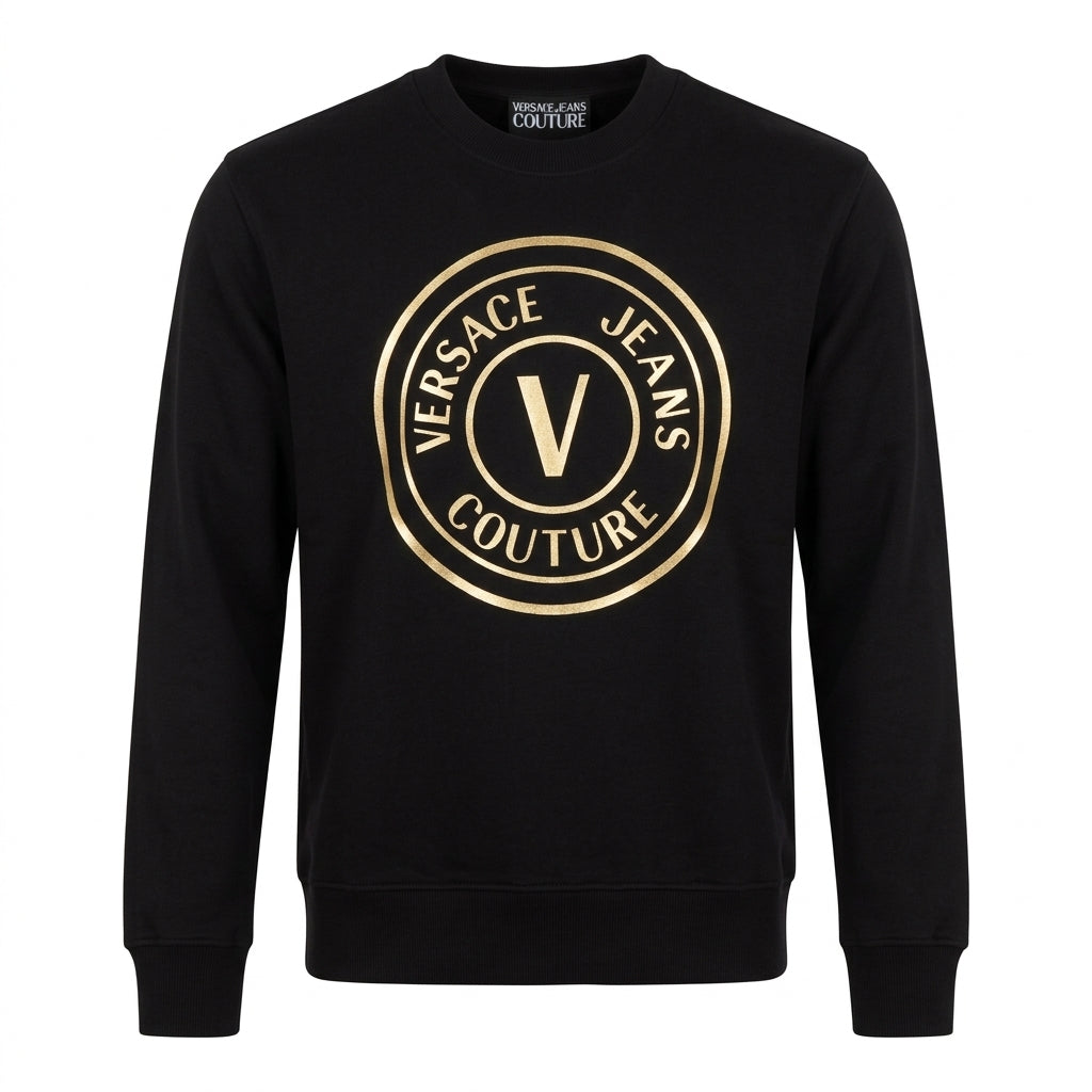 Versace Jeans Couture sweatshirt featuring Versace Jeans Couture logo available at Lestyle Boutique Melbourne