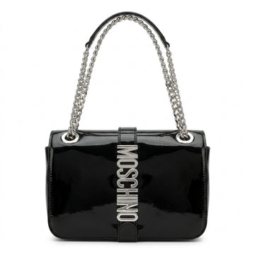 Moschino shoulder bag featuring chain strap available at Lestyle Boutique Melbourne