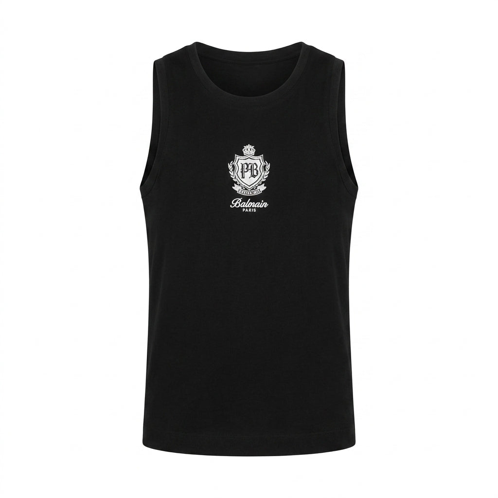 Balmain Maxi Tank featuring logo available at Lestyle Boutique Melbourne