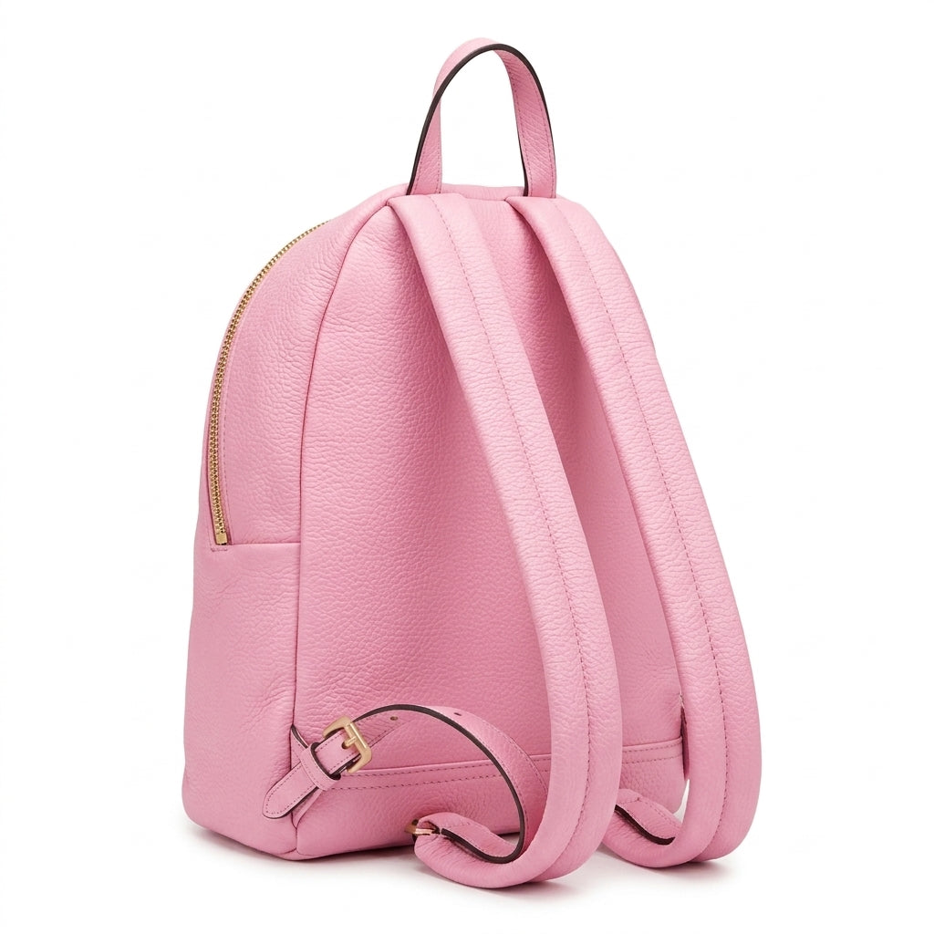 Moschino backpack featuring a pink design available at Lestyle Boutique Melbourne