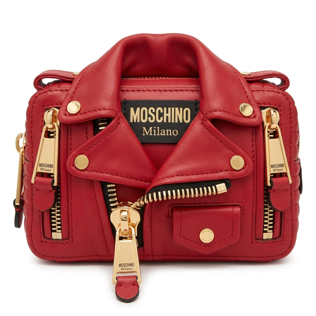 Moschino belt bag featuring gold hardware available at Lestyle Boutique Melbourne