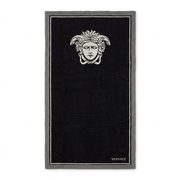 Versace towel featuring Medusa logo available at Lestyle Boutique Melbourne
