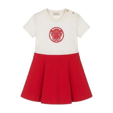 Versace kids dress featuring Medusa logo available at Lestyle Boutique Melbourne