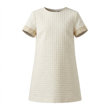 Versace kids dress featuring elegant embroidery available at Lestyle Boutique Melbourne