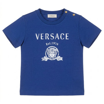 Versace kids T-shirt featuring Medusa logo available at Lestyle Boutique Melbourne