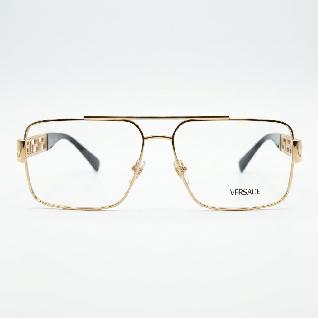 Versace glasses featuring gold metal frame available at Lestyle Boutique Melbourne