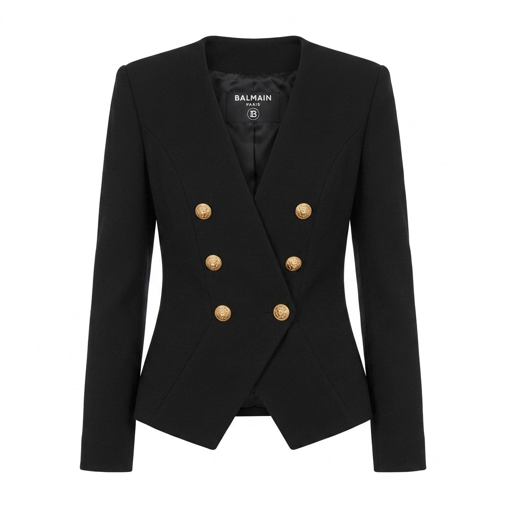 BALMAIN kids blazer featuring gold-tone buttons available at Lestyle Boutique Melbourne
