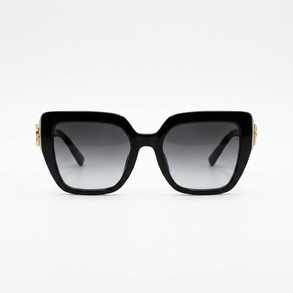 Dolce & Gabbana sunglasses featuring black square frames available at Lestyle Boutique Melbourne