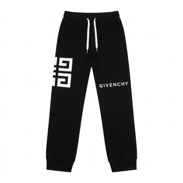 GIVENCHY pants featuring bold logo print available at Lestyle Boutique Melbourne
