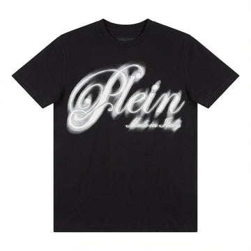 Philipp Plein men's t-shirt with bold logo print available at Lestyle Boutique Melbourne